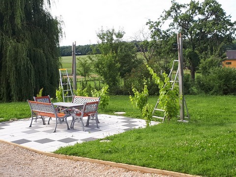 Pergola Début des travaux